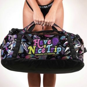 ASSHOLES LIVE FOREVER • Black
Multicolor Mushroom Camping Duffle Bag
